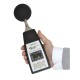 Portable Sound Level Meter Class 1 and 1/3 Octaveband