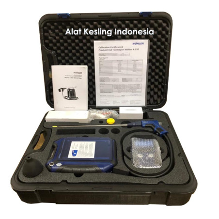Portable Flue Gas Analyzer, Wohler A-550 | Alat Uji Emisi Cerobong Asap