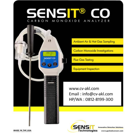 Portable Carbon Monoxide Analyzer | CO Analyzer Sensit Technologies