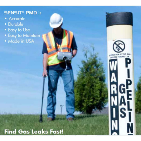 Portable Methane Detector Track-It PMD2 Sensit Technologies | Alat Deteksi Gas Methane