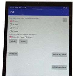 Digital Reaction Timer m-PVT | Alat Ukur Kelelahan Kerja