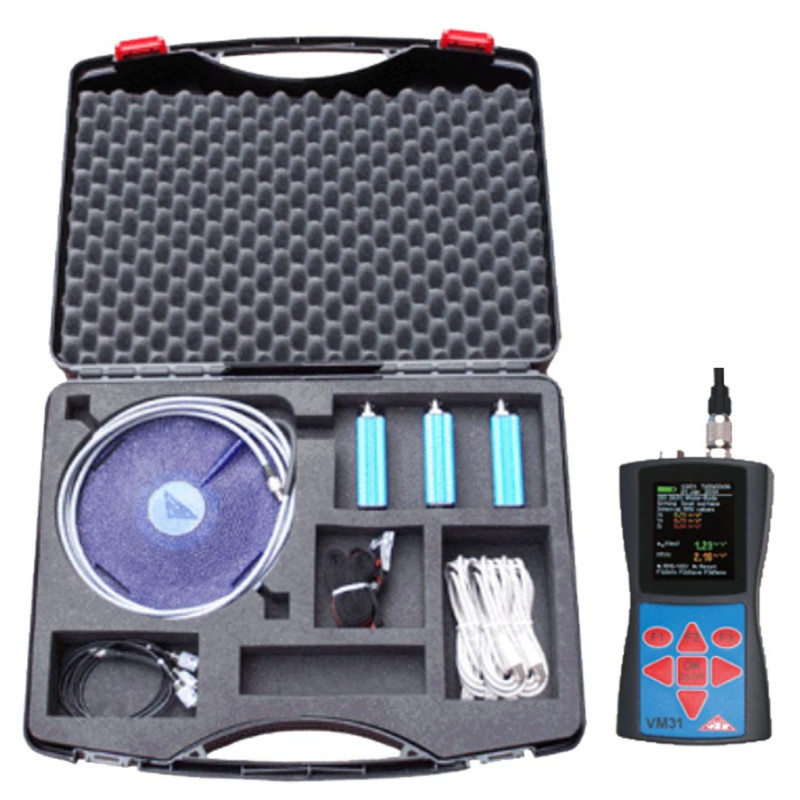 VM-31 Portable Human Vibration Meter | Whole Body and Hand Arm Vibration Meter