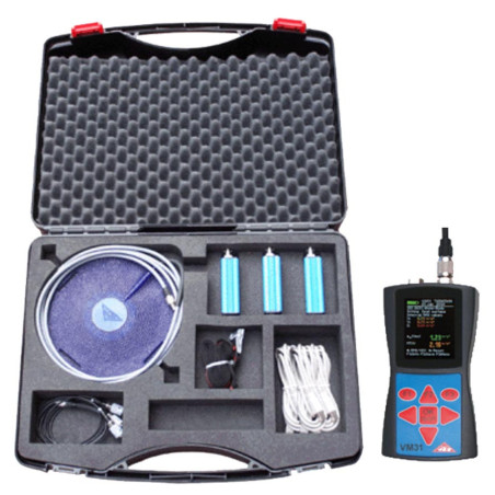 VM-31 Portable Human Vibration Meter | Whole Body and Hand Arm Vibration Meter