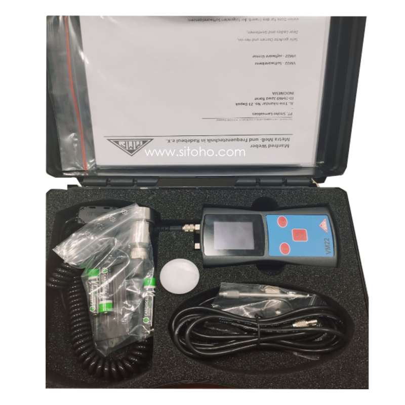 MMF VM-22 Portable Vibration Meter | Alat Ukur Getaran Mesin