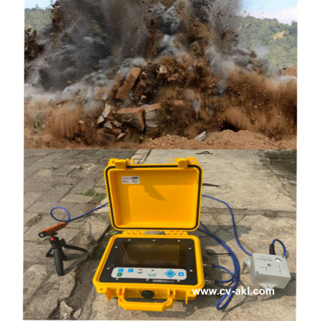 Blasting Monitor - Vibration Meter | Vibracord Tellus 4 Channel