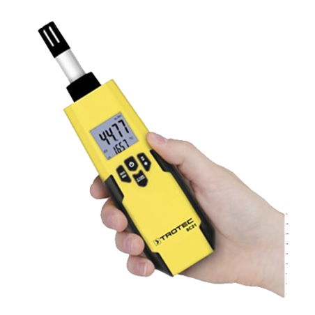 Portable Thermohygrometer Trotec BC-21 | Alat ukur Kelembaban dan Suhu Udara