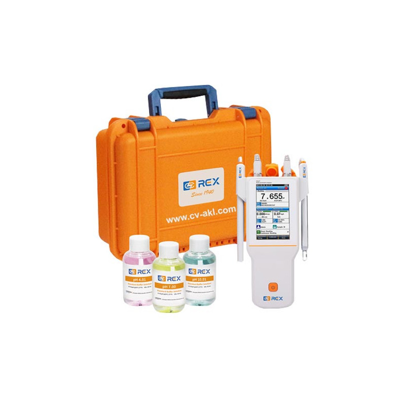 pH Meter | Inesarex PT510T Portable Touchscreen pH Meter