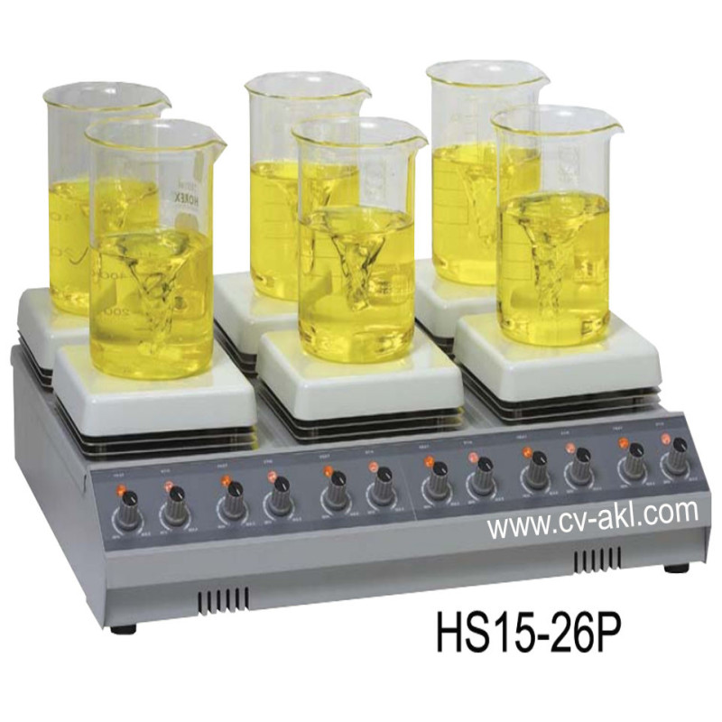 Multi-Position Hotplate Stirrer HS15-26P MTops