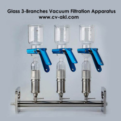 Glass 3-Branches Vacuum Filtration Apparatus SLT3001 | Gelas Penyaring Cabang Tiga