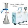 Vacuum Filtration System 30L/min | M050A-5ML Glass Solvent Filter with Diaphragm Vacuum Pump