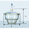 Vacuum Desiccator Borosilicate Glass