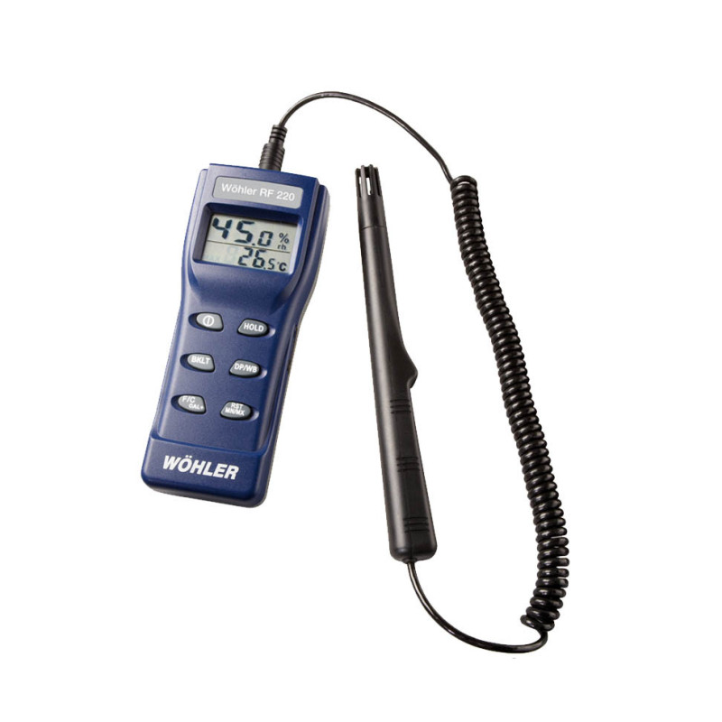 Wohler RF-220 Thermohygrometer | Alat Ukur Suhu dan Kelembaban Udara