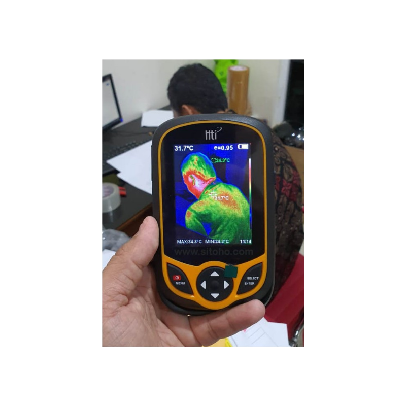 Thermal Infrared Imaging Camera HT-A1 | Alat Deteksi Suhu Tubuh Manusia