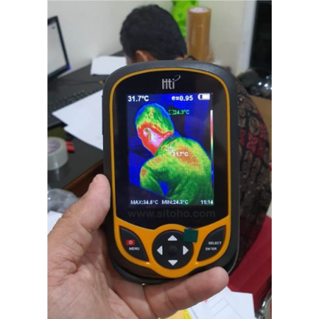 Thermal Infrared Imaging Camera HT-A1 | Alat Deteksi Suhu Tubuh Manusia