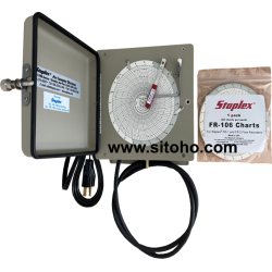 Staplex FR-2 Flow Recorder HVAS | Pencatat Laju Aliran Udara