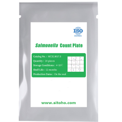Test Kit Salmonella (Salmonella Count Plate) | Alat uji Bakteri Salmonella pada Makanan