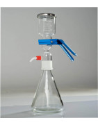Glass Solvent Filtration Kit | Glass Funnel dan Collection Bottle