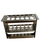 Stainless Steel Rak Tabung Reaksi